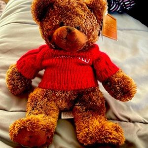 Ghirardelli bear with red sweater